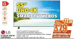 Expert LG TV LED 55" UHD 4K 55UR78006LK offerta