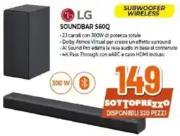 Expert LG SOUNDBAR S60Q offerta