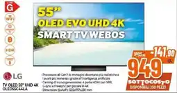 Expert LG TV OLED 55" UHD 4K OLED55C44LA offerta