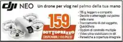 Expert dj NEO Un drone per vlog nel palmo della tua mano offerta