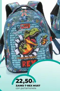 Ipercoop Zaino t-rex must offerta