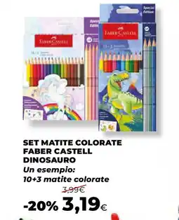 Ipercoop Set matite colorate FABER CASTELL offerta