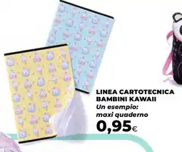 Ipercoop Linea cartotecnica bambini kawaii offerta