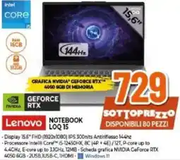 Expert Lenovo NOTEBOOK LOQ 15 offerta