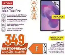 Expert Lenovo Idea Tab Pro offerta