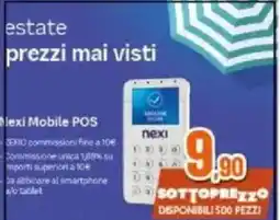 Expert Nexi Mobile POS offerta