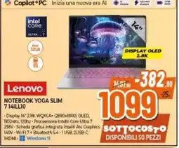 Expert Lenovo NOTEBOOK YOGA SLIM 714ILL10 offerta
