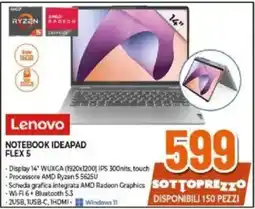 Expert Lenovo NOTEBOOK IDEAPAD FLEX 5 offerta