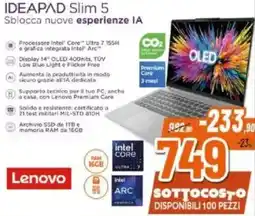 Expert Lenovo IDEAPAD Slim 5 offerta