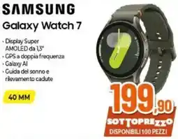 Expert SAMSUNG Galaxy Watch 7 offerta
