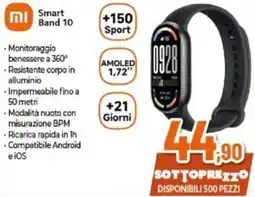 Expert Xiaomi Smart Band 10 offerta