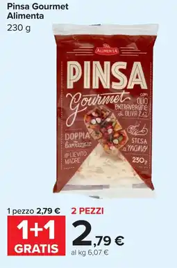 Carrefour Pinsa Gourmet Alimenta offerta