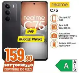 Expert Realme C75 offerta
