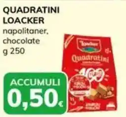 Basko Quadratini LOACKER offerta
