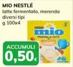 Basko MIO NESTLÉ latte fermentato, merenda offerta