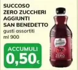 Basko Succoso zero zuccheri aggiunti SAN BENEDETTO offerta