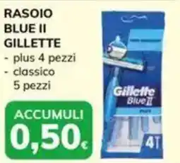 Basko Rasoio blue ii GILLETTE offerta