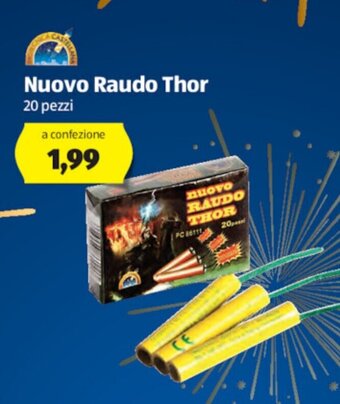 ALDI Nuovo Raudo Thor 20 pezzi offerta