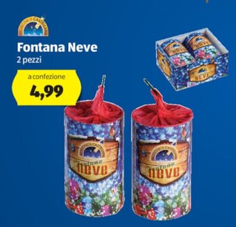 ALDI Fontana Neve 2 pezzi offerta