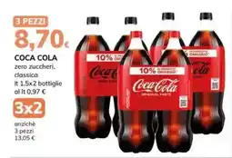 Basko COCA COLA zero zuccheri, classica offerta