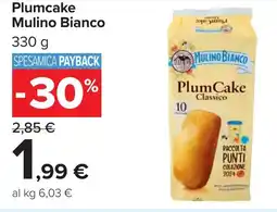 Carrefour Plumcake Mulino Bianco offerta