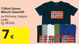 Carrefour T-Shirt Uomo Marchi Assortiti offerta