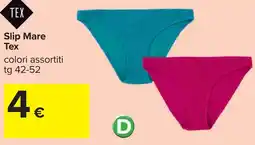 Carrefour Slip Mare Tex offerta