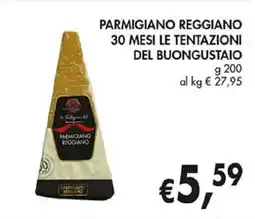 Coal Parmigiano reggiano 30 mesi le tentazioni del buongustaio offerta