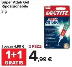 Carrefour Super Attak Gel Riposizionabile offerta