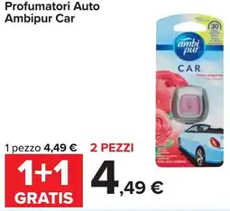 Carrefour Profumatori Auto Ambipur Car offerta