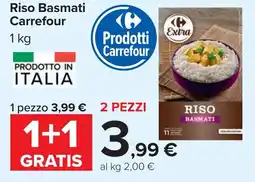 Carrefour Riso Basmati Carrefour offerta