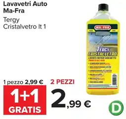 Carrefour Lavavetri Auto Ma-Fra offerta