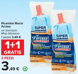 Carrefour Ricambio Mocio Arcasa offerta
