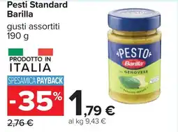 Carrefour Pesti Standard Barilla offerta