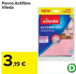 Carrefour Panno Actifibre Vileda offerta