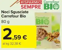 Carrefour Noci Sgusciate Carrefour Bio offerta