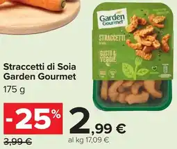 Carrefour Straccetti di Soia Garden Gourmet offerta
