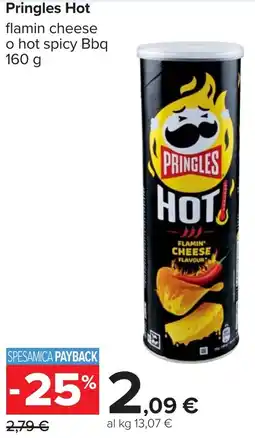 Carrefour Pringles Hot offerta