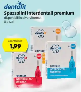 ALDI dentofit Spazzolino interdentali premium 8 pezzi offerta