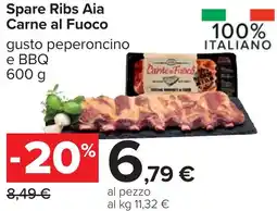 Carrefour Spare Ribs Aia Carne al Fuoco offerta