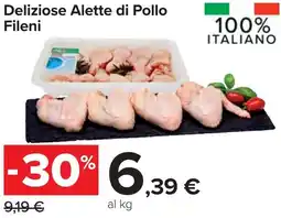 Carrefour Deliziose Alette di Pollo Fileni offerta
