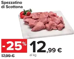 Carrefour Spezzatino di Scottona offerta