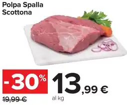 Carrefour Polpa Spalla Scottona offerta