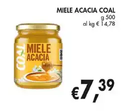 Coal Miele acacia COAL offerta