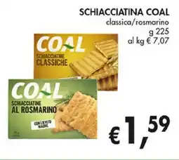 Coal SCHIACCIATINA COAL classica/rosmarino offerta