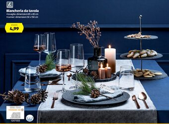 ALDI My Living Style Biancheria da tavola offerta