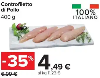 Carrefour Controfiletto di Pollo offerta