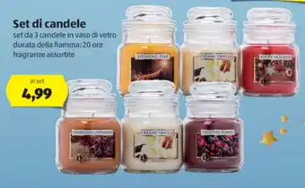 ALDI Set di candele offerta