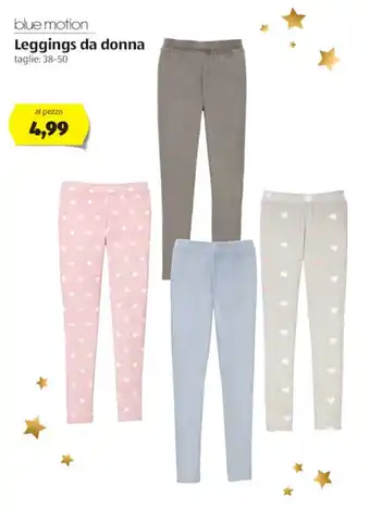 ALDI Blue Motion Leggings da donna taglie: 38-50 offerta