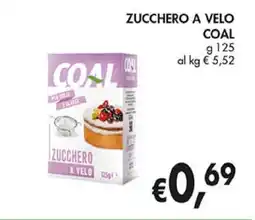 Coal Zucchero a velo COAL offerta